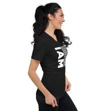 Load image into Gallery viewer, Unisex Short Sleeve V-Neck T-Shirt