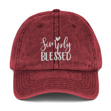 Load image into Gallery viewer, Vintage Cotton Twill Cap
